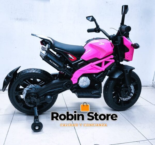 Moto Eléctrica 12 voltios para Niños 2 a 8 años. - Imagen 5