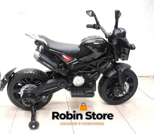 Moto Eléctrica 12 voltios para Niños 2 a 8 años. - Imagen 4
