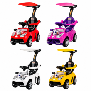 Carro montable de Impulso para Niños con Guía y Sonidos