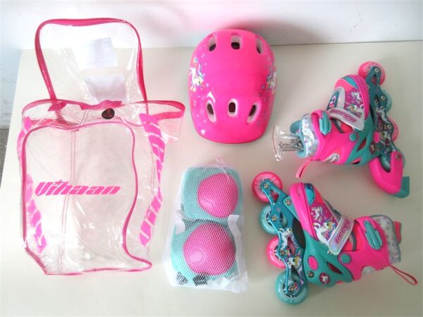 Patines semi prosionales 2 en 1 para niñas - Imagen 10