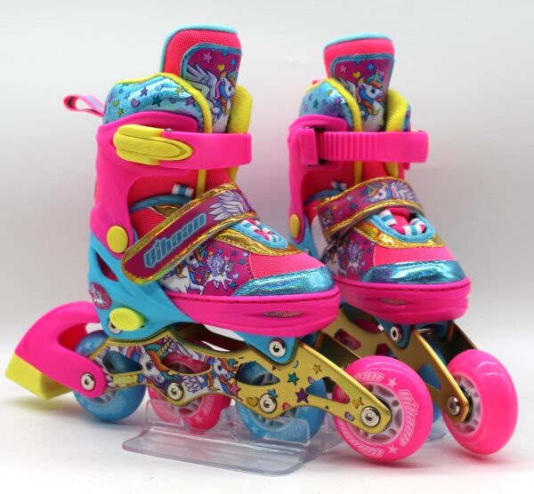 Patines semi prosionales 2 en 1 para niñas - Imagen 7