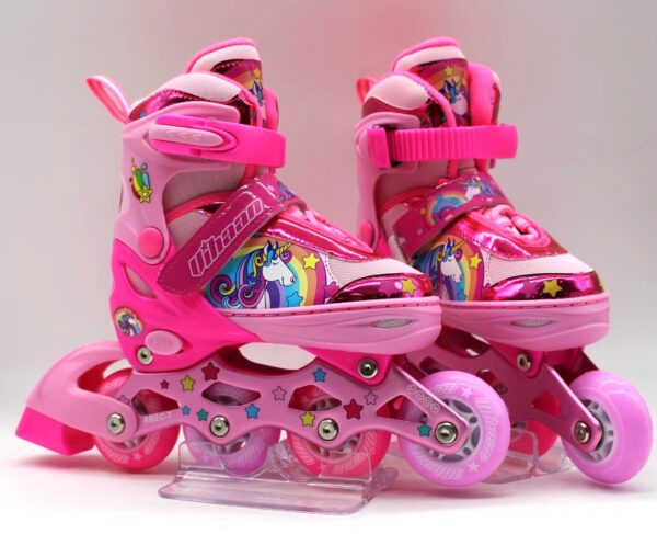Patines semi prosionales 2 en 1 para niñas
