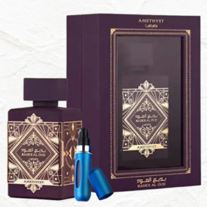 Lattafa Amethyst Estuche 1.1 + Perfumero gratis