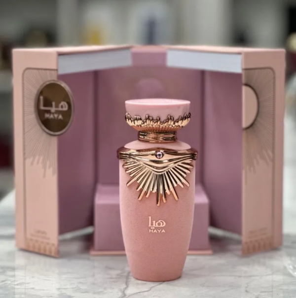 Perfume haya lattafa en estuche