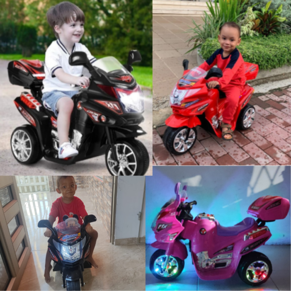 Moto Eléctrica Montable con Bluetooth - Para Niños de 1 a 4 Años - Imagen 9