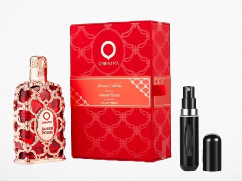 Perfume Orientica Amber Rouge estuche