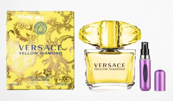 Versace Yellow Diamond Fragancia femenina radiante y luminosa