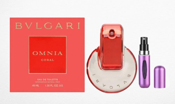 Bvlgari Omnia Coral Fragancia femenina floral frutal vibrante