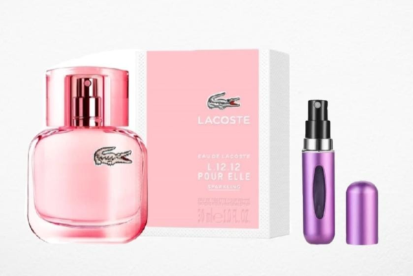 Eau de Lacoste L.12.12 Pour Elle Sparkling | Fragancia floral frutal gourmand para mujeres