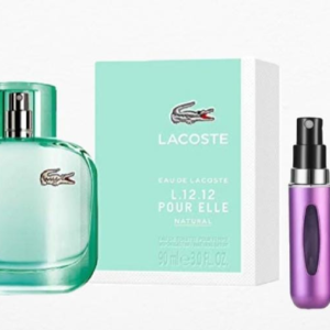 Eau de Lacoste L.12.12 Pour Elle Natural | Fragancia floral frutal para mujeres