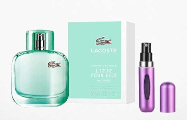 Eau de Lacoste L.12.12 Pour Elle Natural | Fragancia floral frutal para mujeres