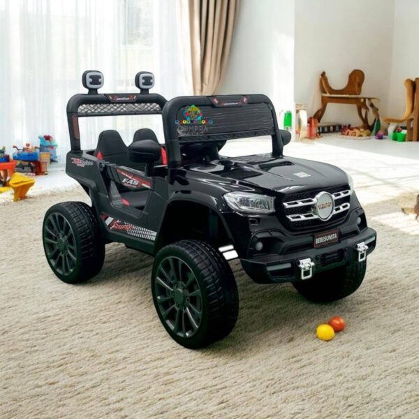 Carro Montable  Electrico Recargable Niño Llantas Goma 1 a 5 Años - Imagen 4
