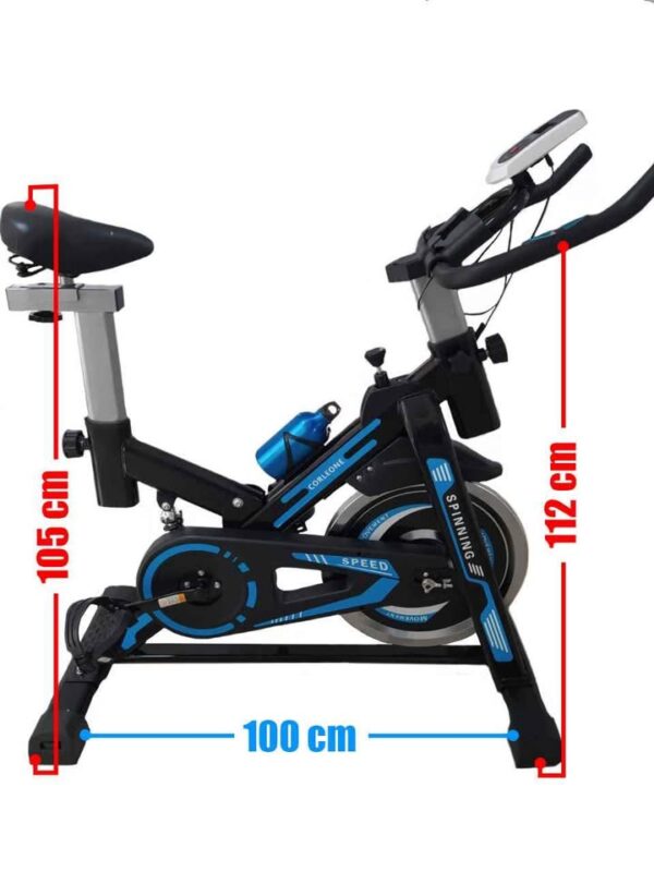 Bicicleta Spinning con Monitor Frecuencia Cardiaca - Imagen 7