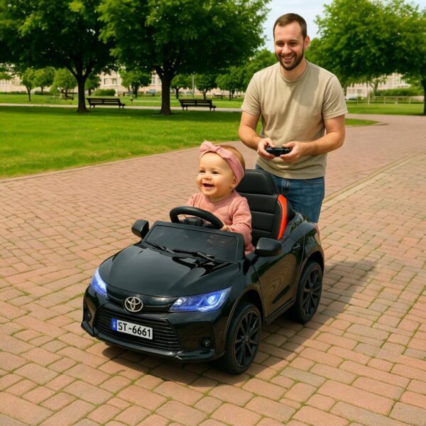 Carro Eléctrico Niño Montable Recargable  Ll/Caucho  1 a 4 Años - Imagen 3