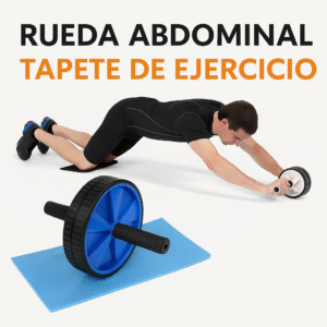 Rueda Abdominal Tapete De Ejercicio