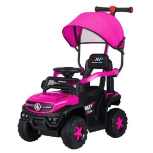 Carro Paseador Infantil Estilo Mercedes (Sin Motor Eléctrico)