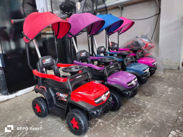 Carro Paseador Infantil Estilo Mercedes (Sin Motor Eléctrico) - Imagen 5