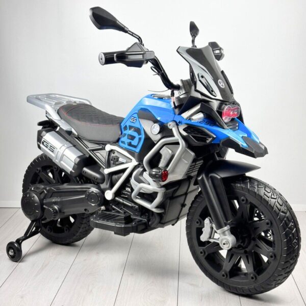 Moto eléctrica Gs Para Niños De 3 a 8 Años Llantas De Goma - Imagen 2