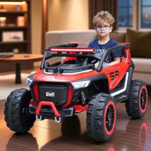 Carro Montable Eléctrico 4×4 Para Niños Con Control Remoto