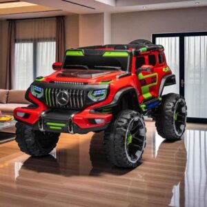 Carro Montable Eléctrico 4×4 Para Niños Con Control Remoto