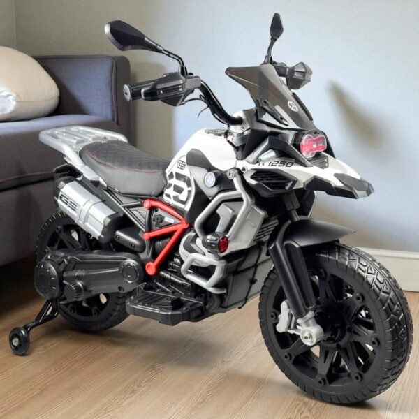 Moto eléctrica Gs Para Niños De 3 a 8 Años Llantas De Goma - Imagen 8