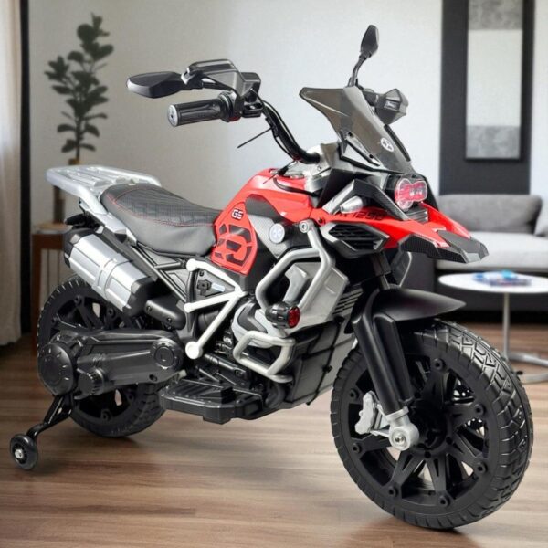 Moto eléctrica Gs Para Niños De 3 a 8 Años Llantas De Goma