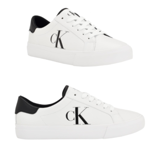 Tenis Calvin Klein Rex Hombre – Blanco/Negro