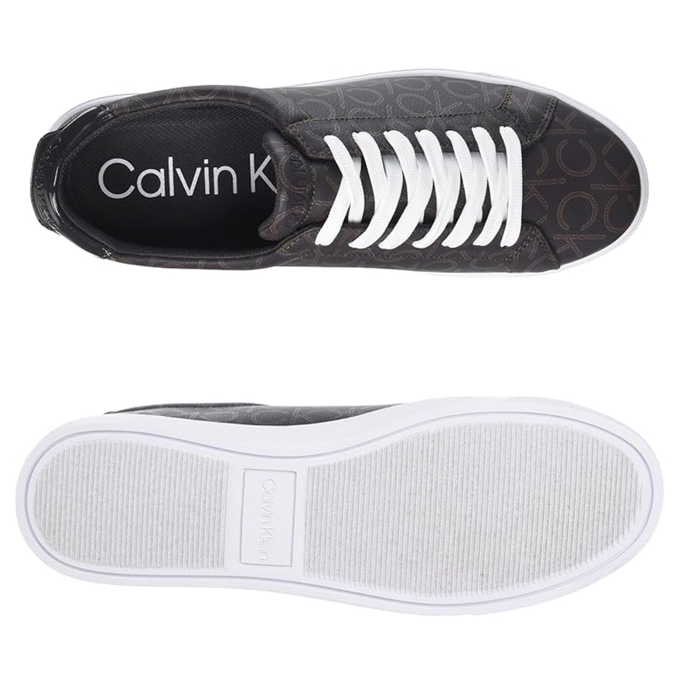 Tenis Calvin Klein Gules Unisex Cafe - Imagen 5
