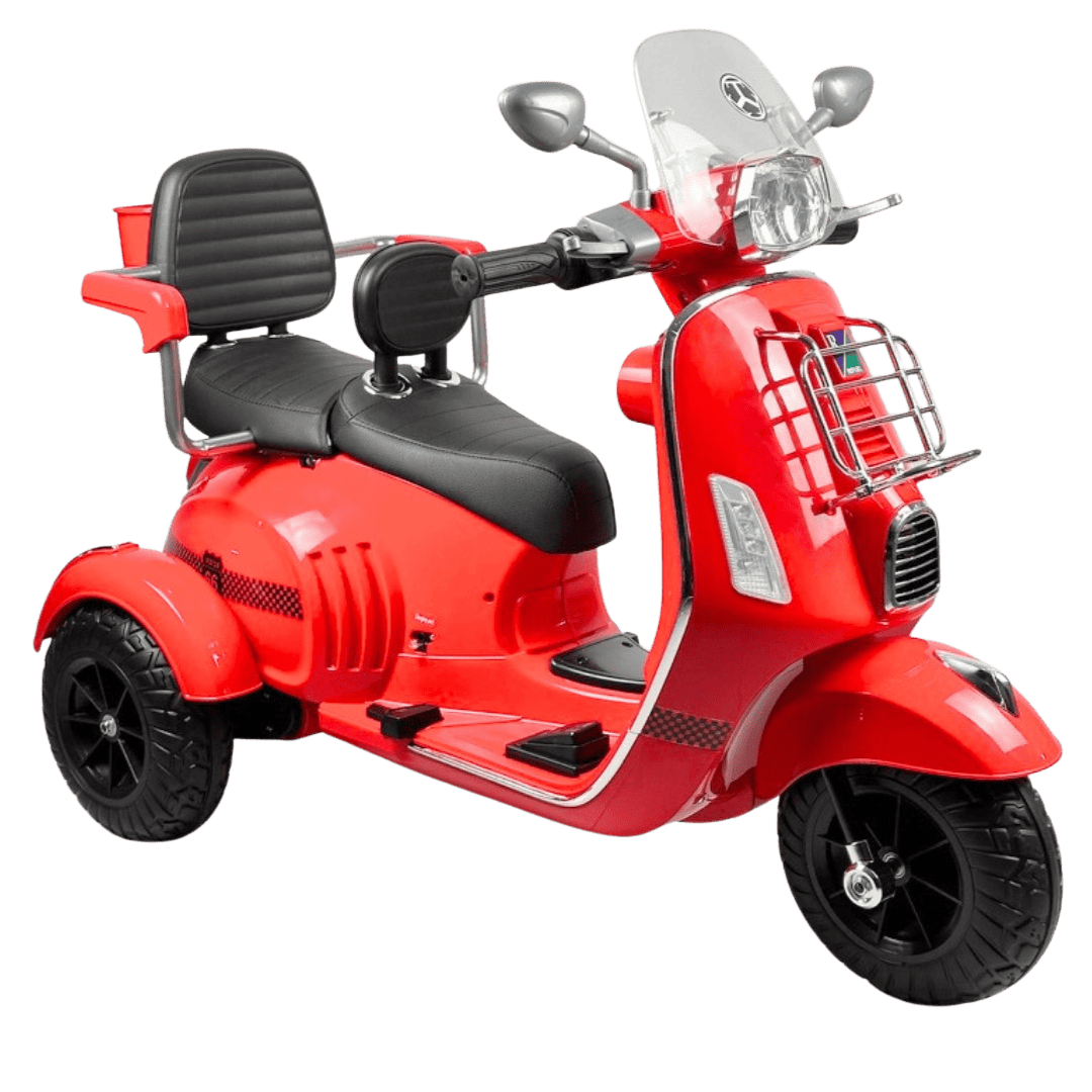 Moto Eléctrica para Niños Estilo Vespa - Imagen 3