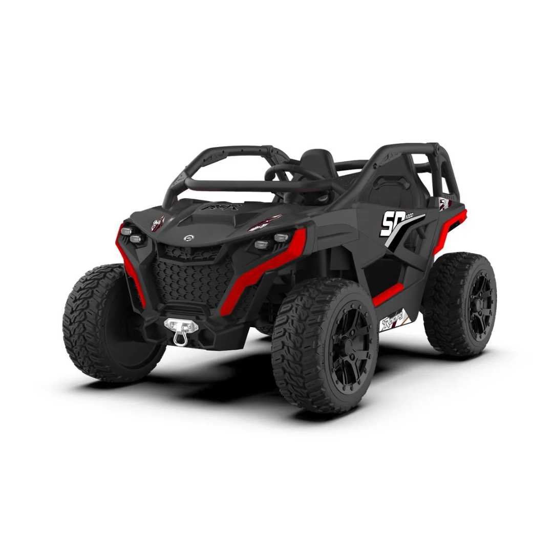 Carro Eléctrico Infantil 24V con 4 Motores, Control Remoto y Puesto para 2 Niños - Imagen 5