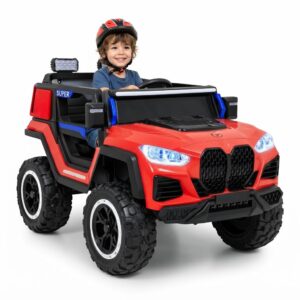 Carro Eléctrico Infantil BXW-X5 12V con 4 Motores, Bluetooth y Control Remoto