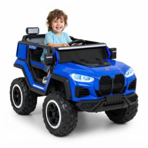 Carro Eléctrico Infantil BXW-X5 12V con 4 Motores, Bluetooth y Control Remoto