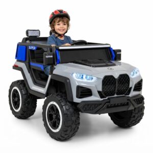 Carro Eléctrico Infantil BXW-X5 12V con 4 Motores, Bluetooth y Control Remoto