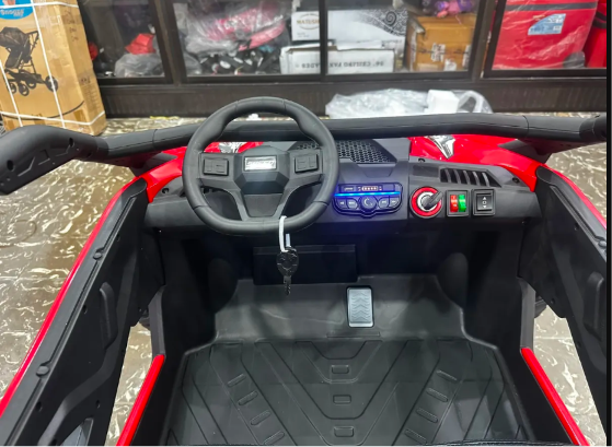 Carro Eléctrico Infantil 24V con 4 Motores, Control Remoto y Puesto para 2 Niños - Imagen 2