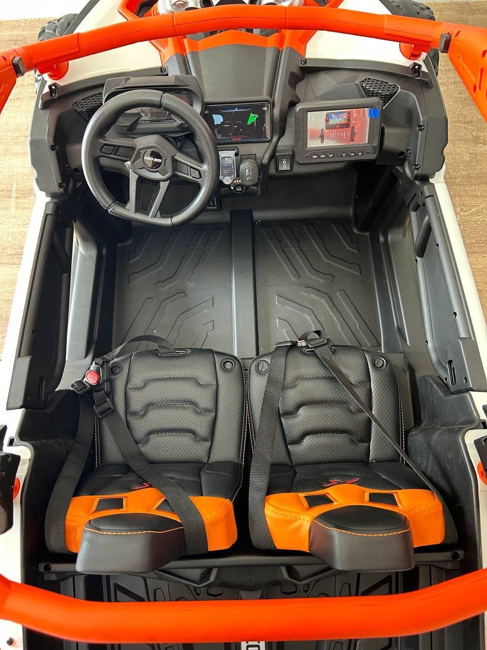 Carro Eléctrico Infantil Can-Am Maverick 4x4 24V Licenciado con 5 Motores y Pantalla Multimedia - Imagen 7