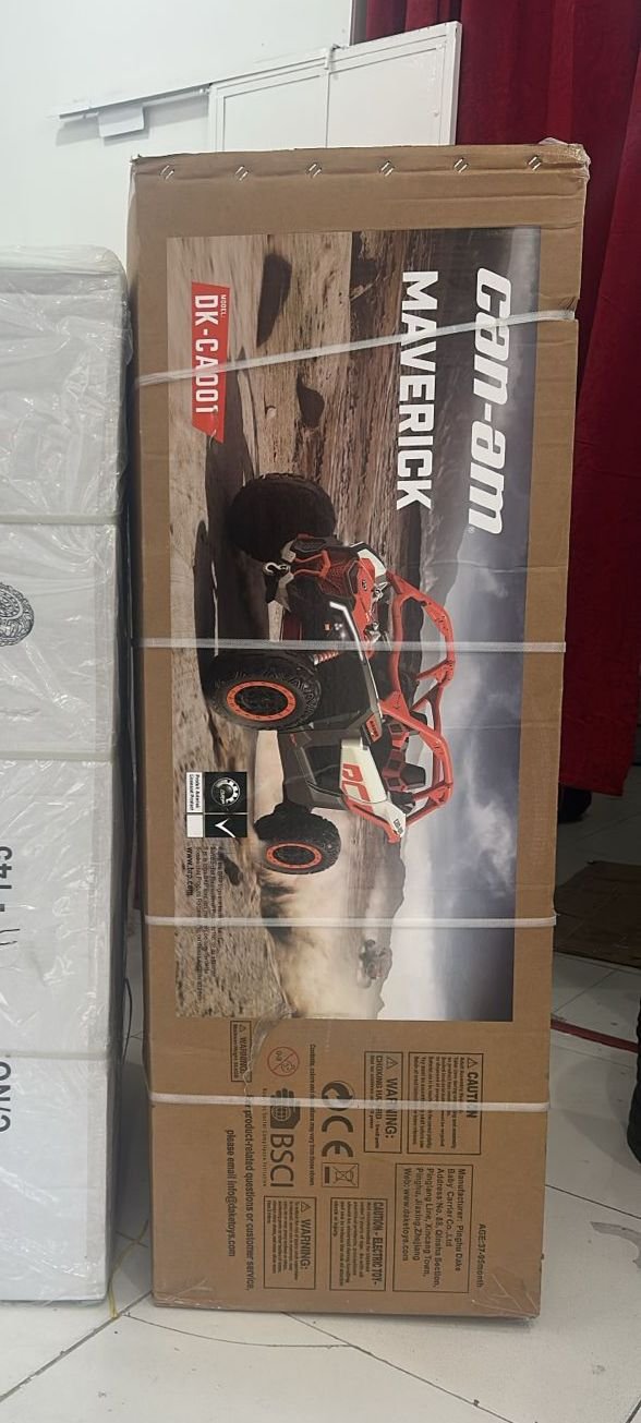 Carro Eléctrico Infantil Can-Am Maverick 4x4 24V Licenciado con 5 Motores y Pantalla Multimedia - Imagen 8
