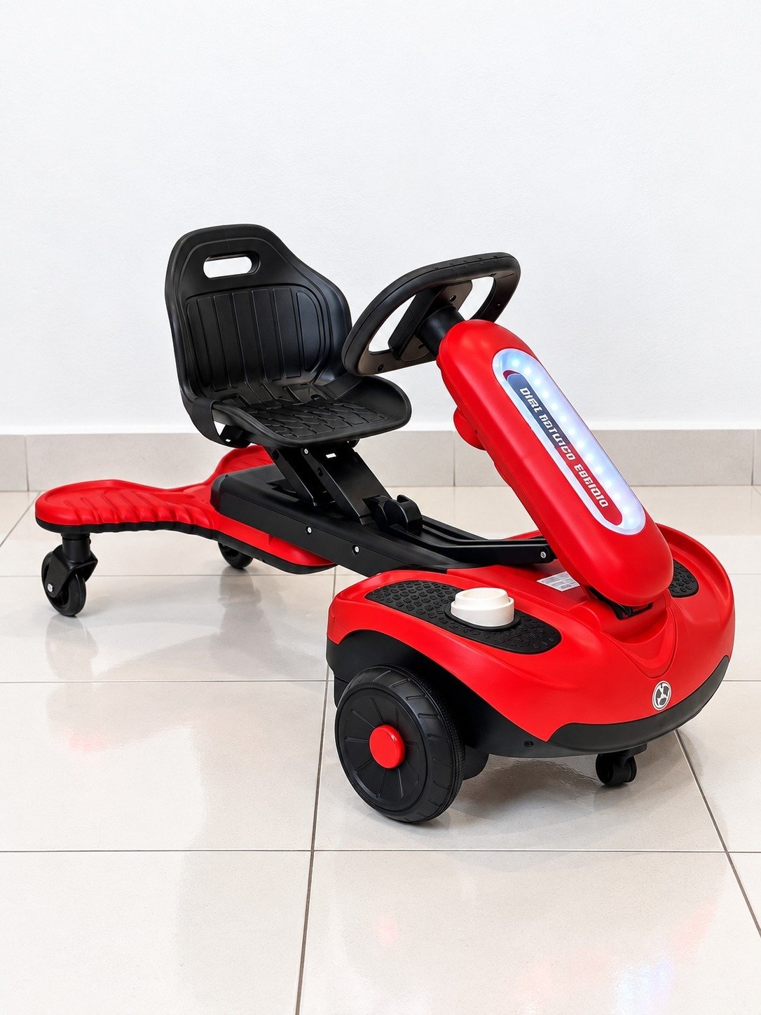 Carro Montable Infantil 360° con Control Remoto, Asiento Cómodo y Altura Ajustable - Imagen 2