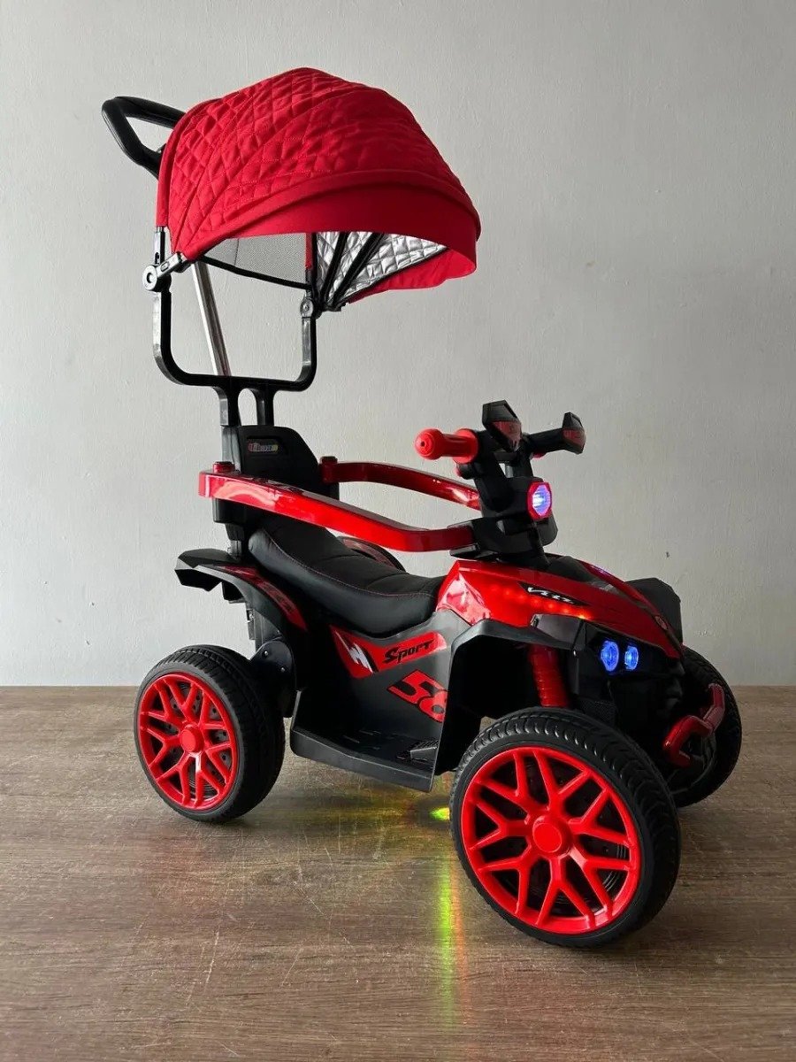 Montable Eléctrico Infantil 3 en 1 con Control Remoto, Bluetooth y Luces LED - Imagen 5