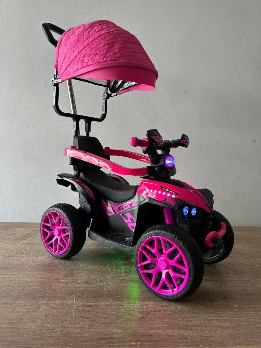 Montable Eléctrico Infantil 3 en 1 con Control Remoto, Bluetooth y Luces LED - Imagen 7