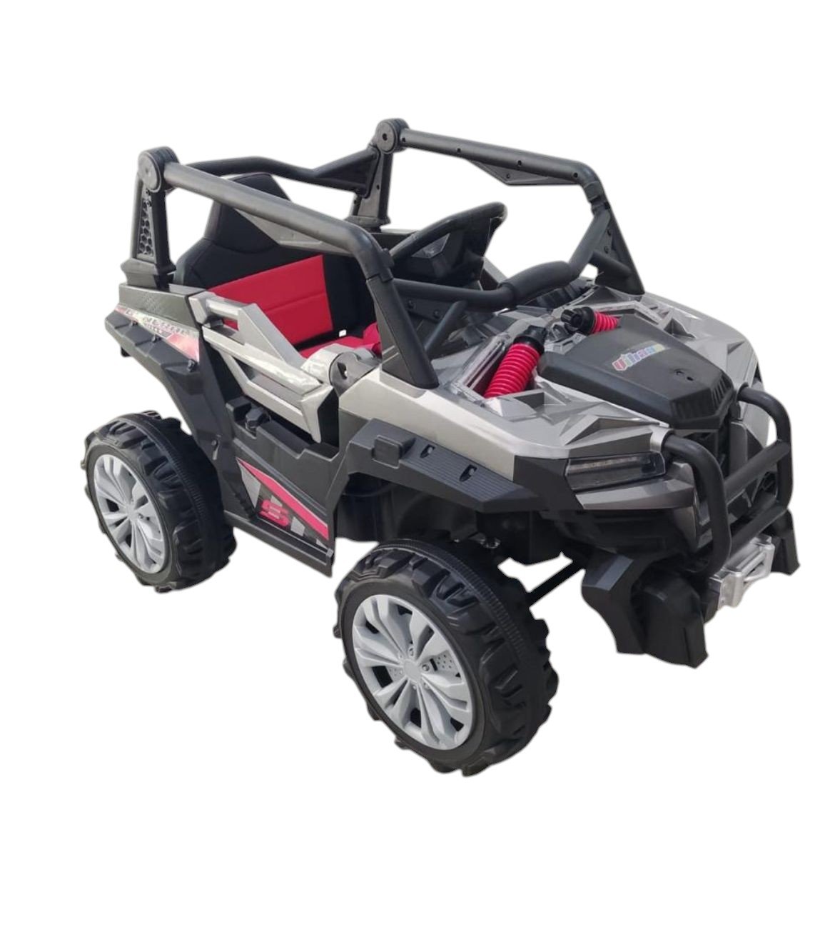 Carro Montable Eléctrico Infantil Razer 12V con 5 Motores, Control Remoto y Llantas de Goma - Imagen 3