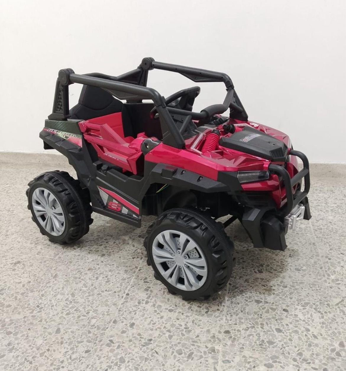 Carro Montable Eléctrico Infantil Razer 12V con 5 Motores, Control Remoto y Llantas de Goma - Imagen 2