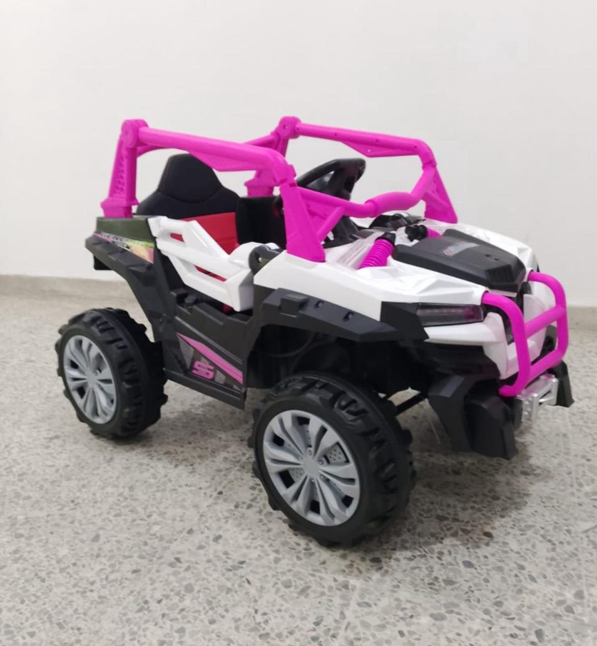 Carro Montable Eléctrico Infantil Razer 12V con 5 Motores, Control Remoto y Llantas de Goma - Imagen 3