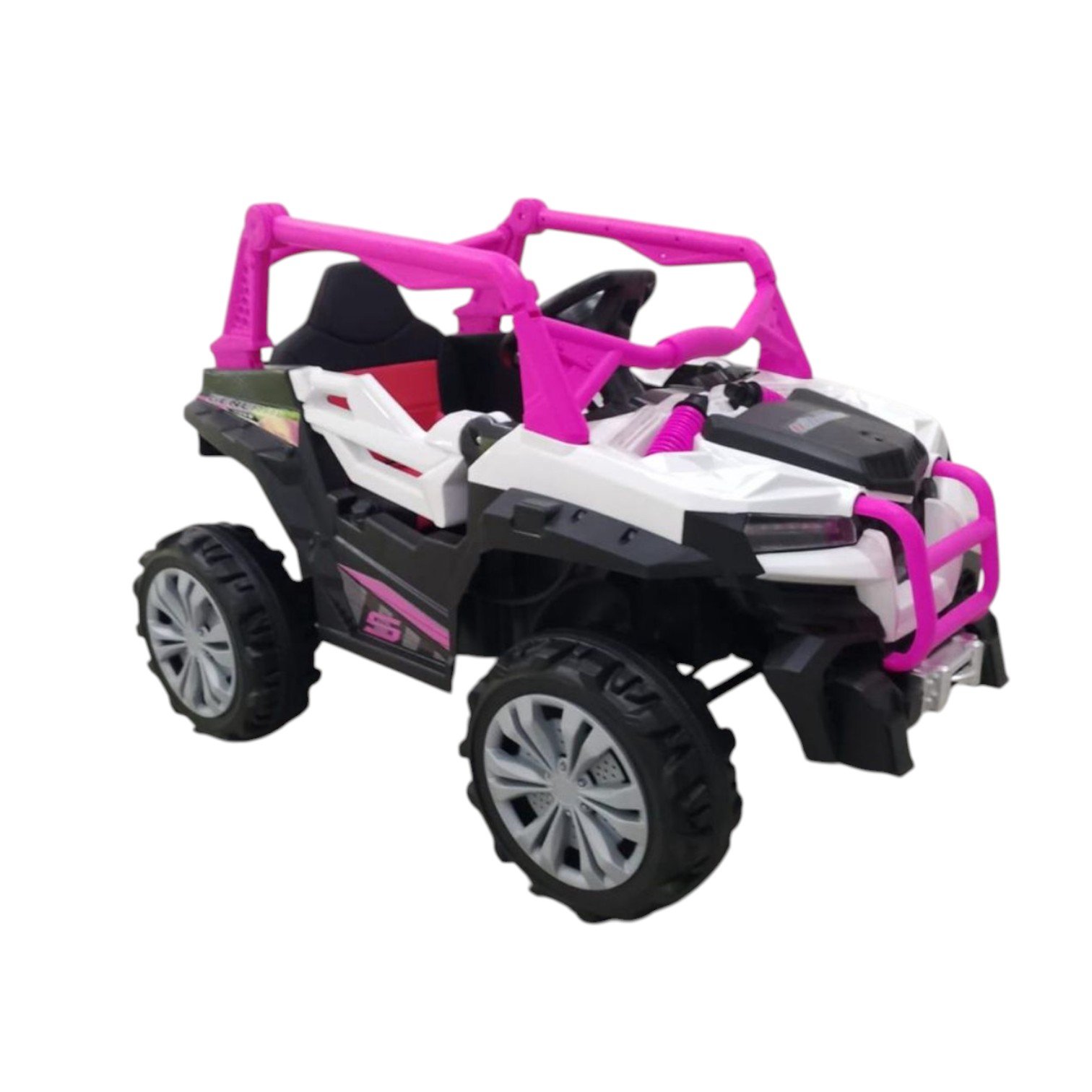 Carro Montable Eléctrico Infantil Razer 12V con 5 Motores, Control Remoto y Llantas de Goma - Imagen 4
