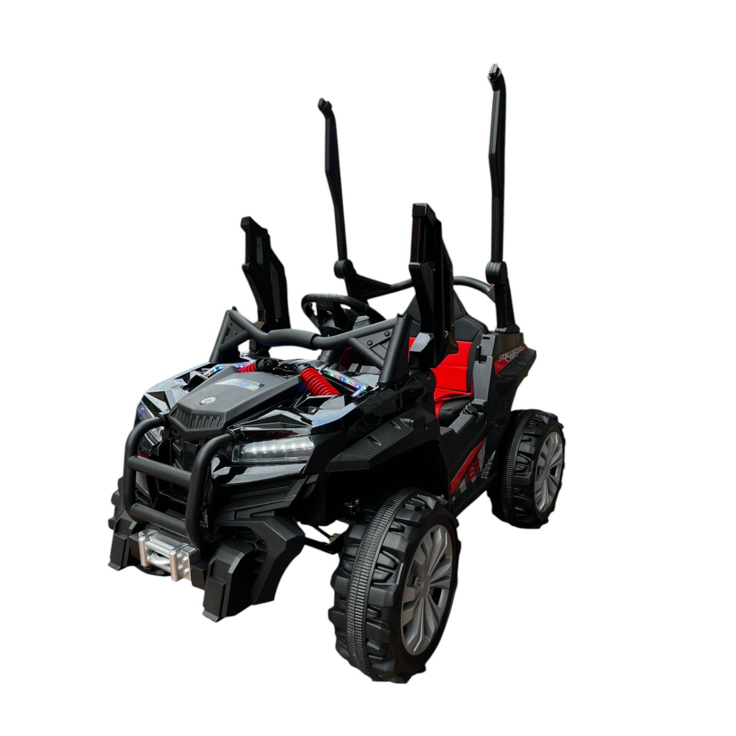 Carro Montable Eléctrico Infantil Razer 12V con 5 Motores, Control Remoto y Llantas de Goma - Imagen 5