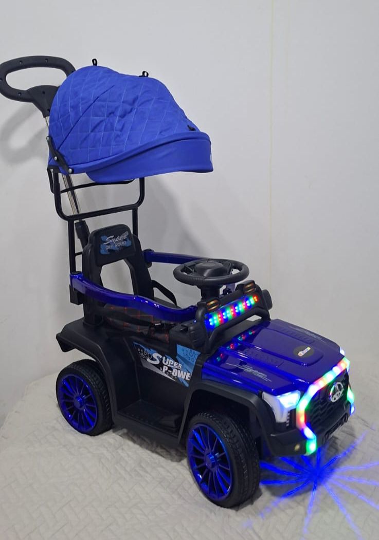 Super Carro Montable Eléctrico Toyota con Control Remoto - Luces led - Imagen 12