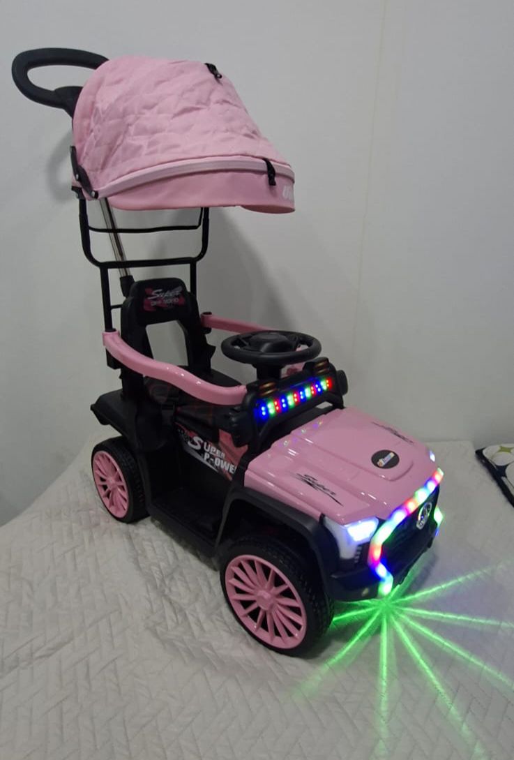 Super Carro Montable Eléctrico Toyota con Control Remoto - Luces led - Imagen 13