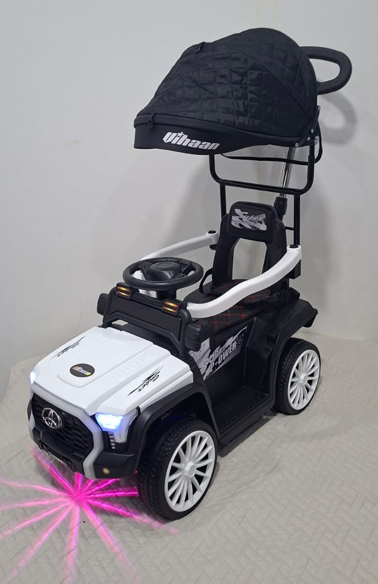 Super Carro Montable Eléctrico Toyota con Control Remoto - Luces led - Imagen 14
