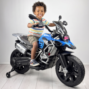 Moto eléctrica Gs Para Niños De 3 a 7 Años - AZUL