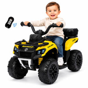 Cuatrimoto Eléctrica para niños 6 volts - AMARILLO