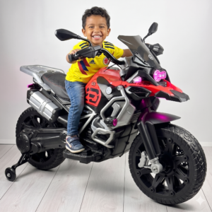 Moto eléctrica Gs Para Niños De 3 a 7 Años - ROJO